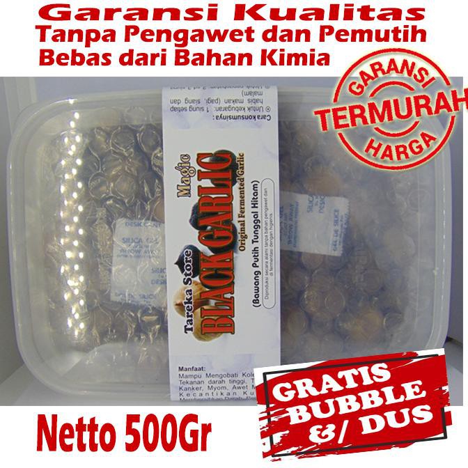 

BAWANG PUTIH HITAM TUNGGAL 1/2 KG -BLACK GARLIC- BAWANG HITAM LANANG Kode 58