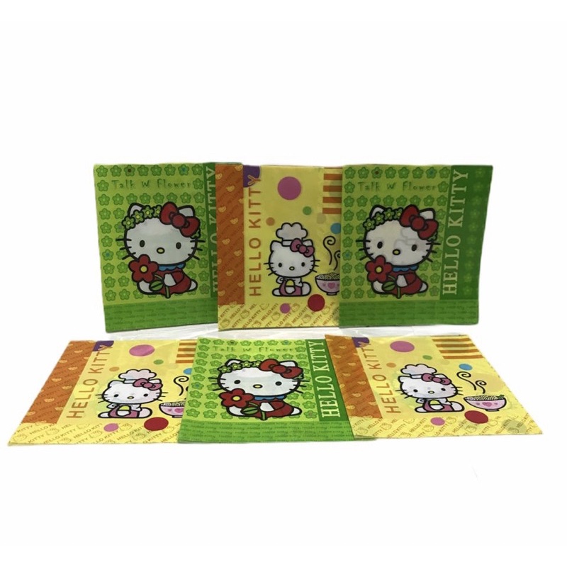 

( Pak 10 Lembar ) SAMPUL BUKU PLASTIK KARAKTER KWARTO A5 MICKEY / HELLOKITTY / PLASTIC BOOK COVER