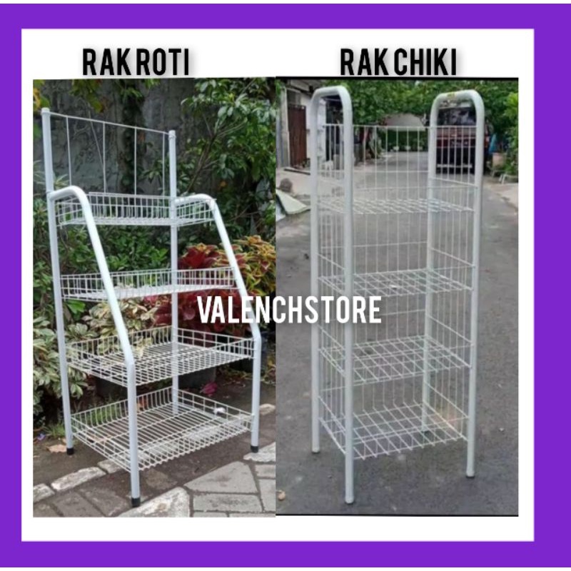 Rak Chiki / Rak Chiki 4 Susun / Rak Chiki Jumbo/ Rak Chiki 4 Tingkat / Rak Chiki / Keranjang Chiki /