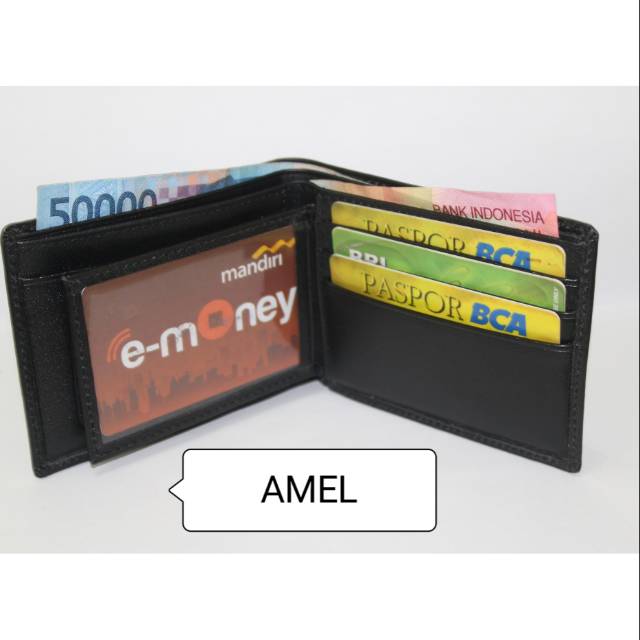 Dompet kulit pria pendek ASLI FULL GRAIN kulit sapi ORI Dompetkulit MASA KINI