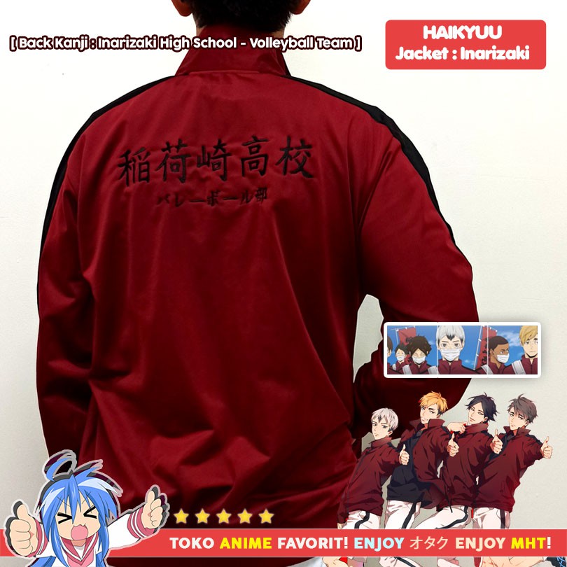 Jaket Anime Haikyuu Inarizaki Atsumu Osamu Miya