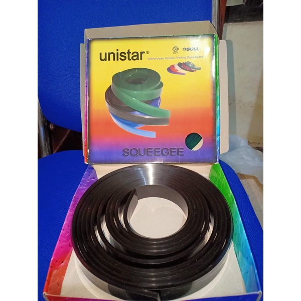 

KARET RAKEL LANCIP COKLAT HITAM PER METER ( MERK UNISTAR)