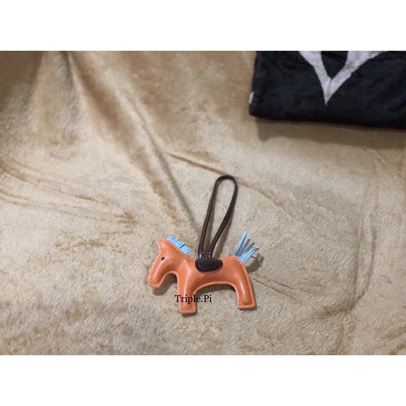 Bag Charm Horse Kuda Kulit Sapi Asli