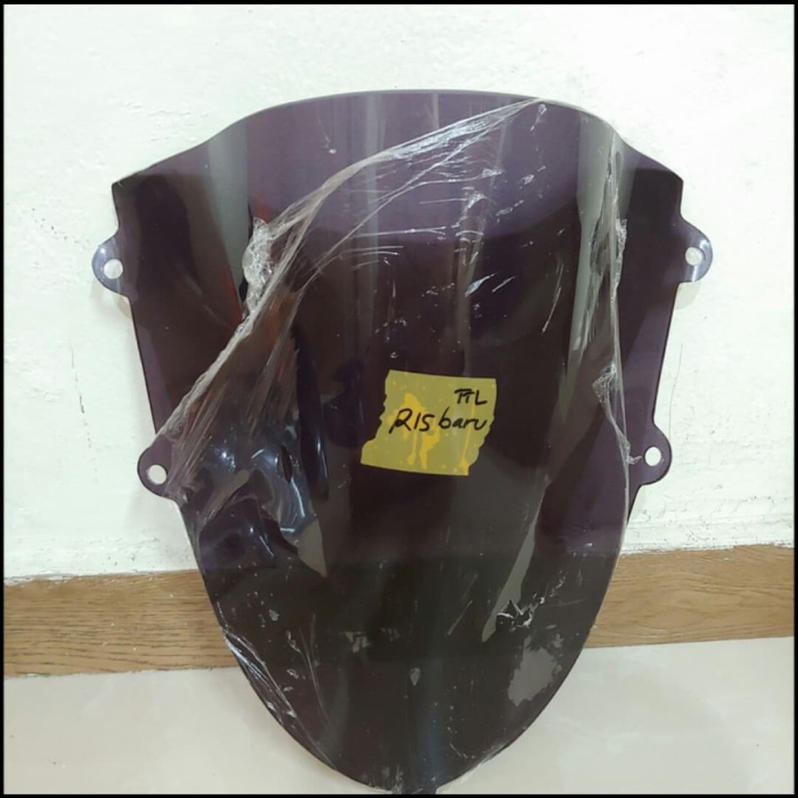 WindShield Visor R15 V3 Black Akrilik Tebal