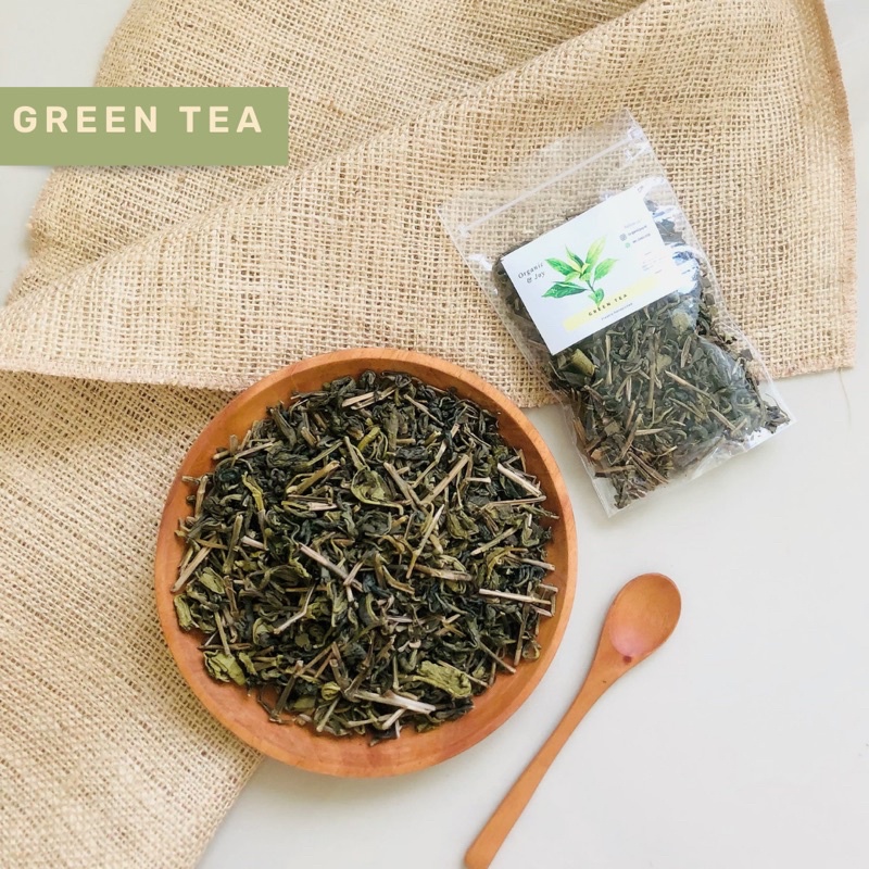 Organic&amp;Joy•GREEN TEA/ TEH HIJAU (Slimming tea,diet ampuh,teh pelangsing,antioxidant)