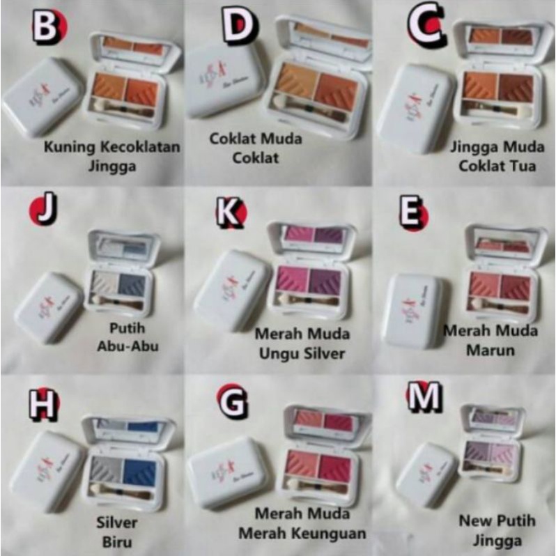 RED A EYESHADOW DUO