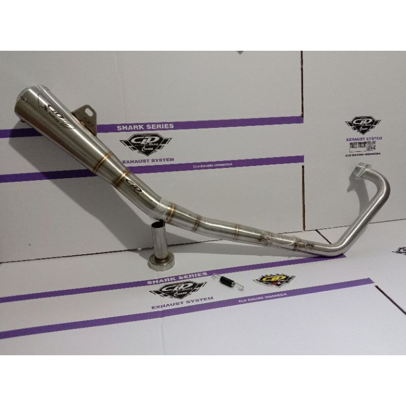 KNALPOT CLD RACING TYPE MONSTER X SERIES SATRIA FU KARBU