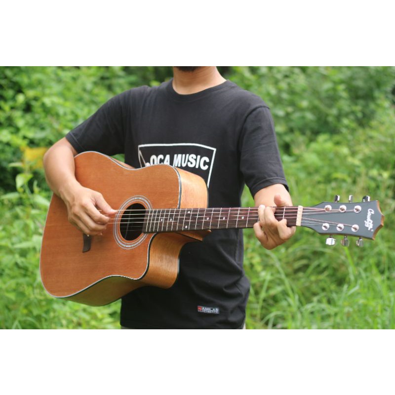 gitar cowboy gwc 240ns cowboy akustik elektrik gitar akustik elektrik gwc240ns akustik elektrik fish