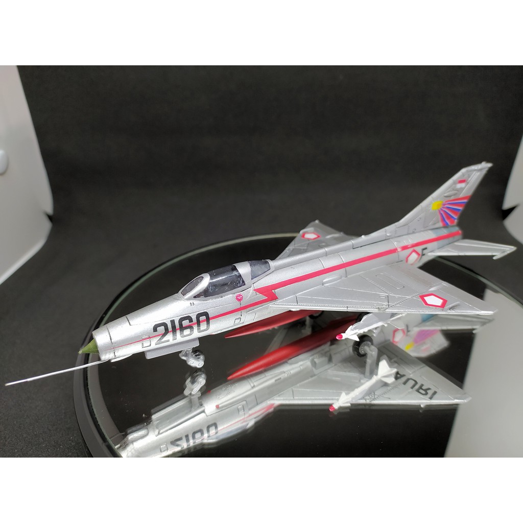 Diecast Pesawat Tempur Jet MiG-21 Fishbed AURI Indonesia TNI AU Skala 72