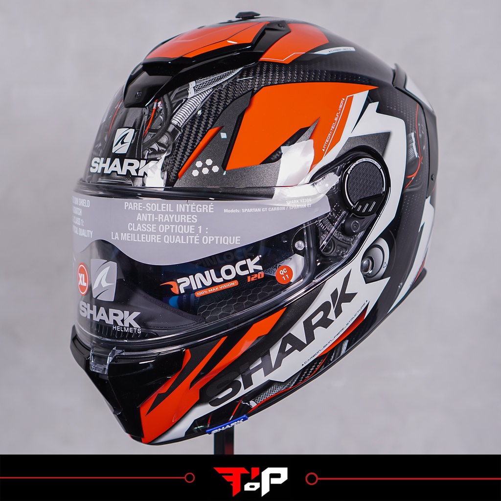SHARK SPARTAN GT CARBON URIKAN HELM FULL FACE