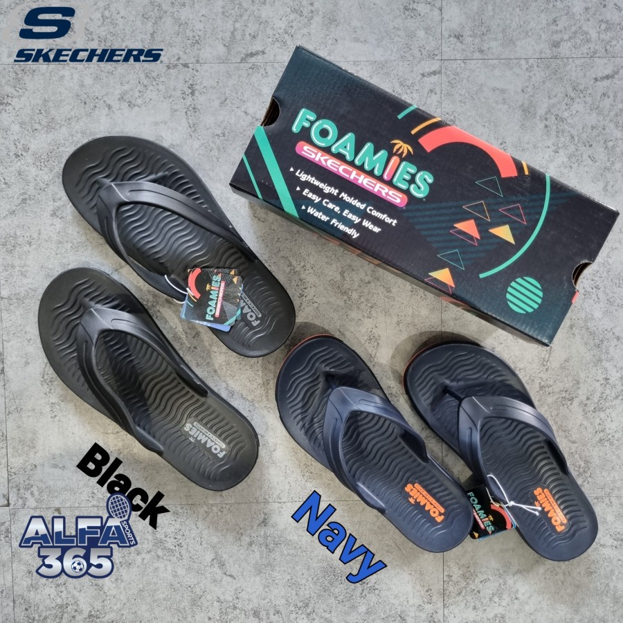 Sandal Jepit Skechers Foamies Chillax Sandbar - Original Thongs