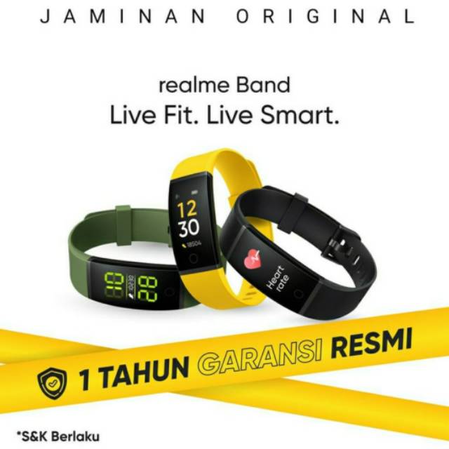 Realme Smart Band Jam Tangan Realme Smartwatch