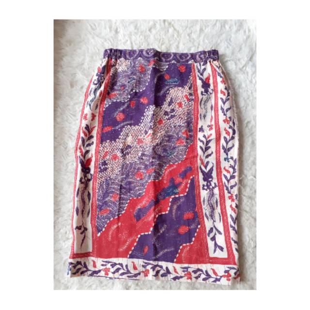 Preloved rok batik