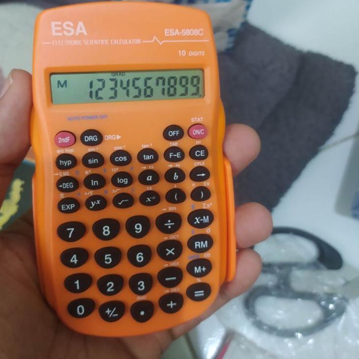 

Harga TERMURAAH.. Kalkulator Warna Scientific Calculator Murah Tahan Lama Esa 5808