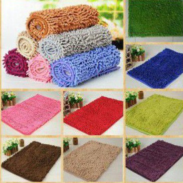 Keset Kaki Cendol  Alas Kaki Anti Slip Lap Kaki Microfiber