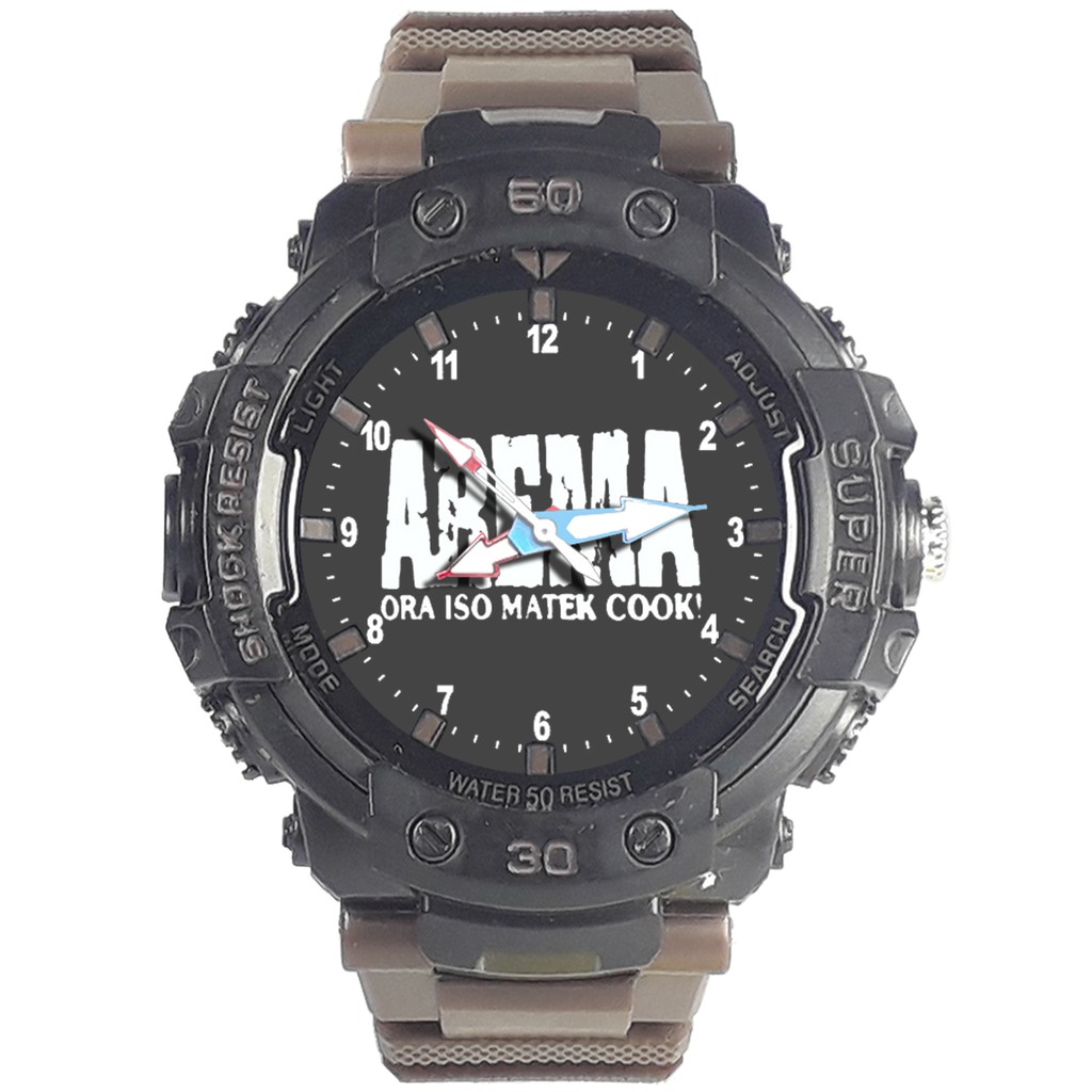 Jam Tangan  AREMA MOTIF 6 Bagus