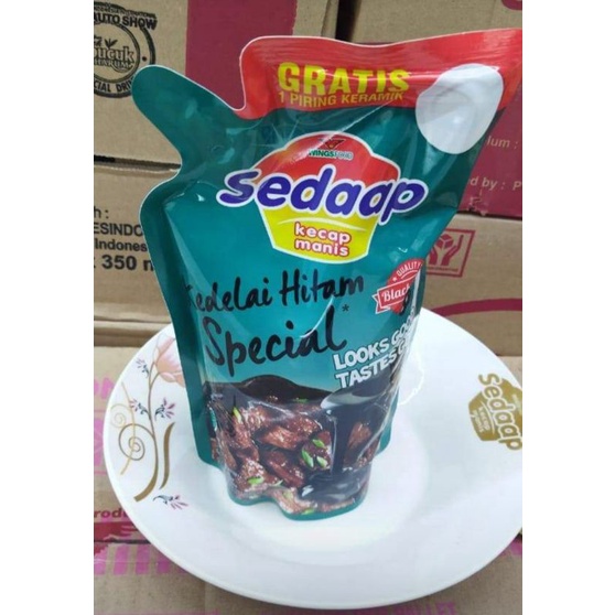 

TOLONG BACA DESKRIPSI Sedaap Kecap Manis Kedelai Hitam Sedap Spesial 550 ml