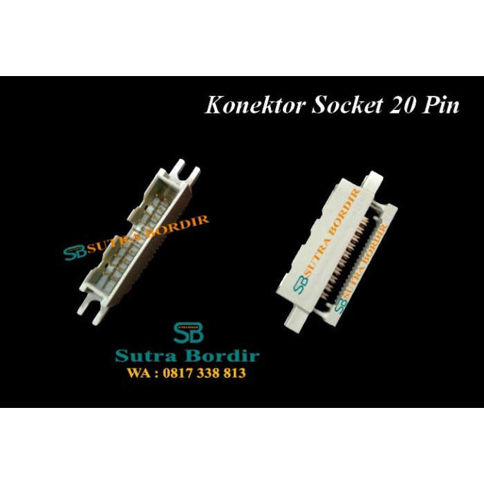 Socket Ide 20 Pin Socket Extension Kabel 20Pin Pcb Kepala Pcb Samping #98