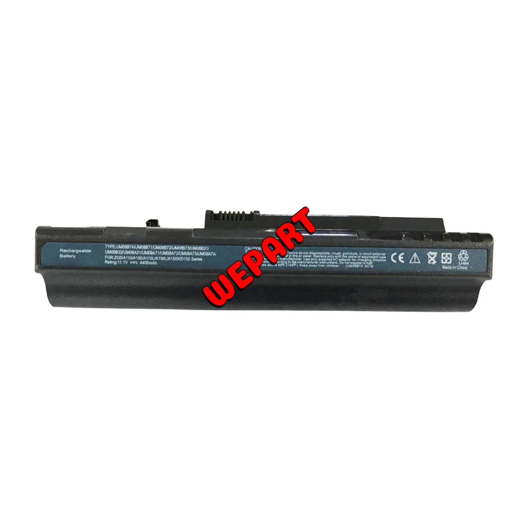 Baterai Laptop Acer One D150 ZG5 A150 A0A110 AO150 AOA150 AOD150