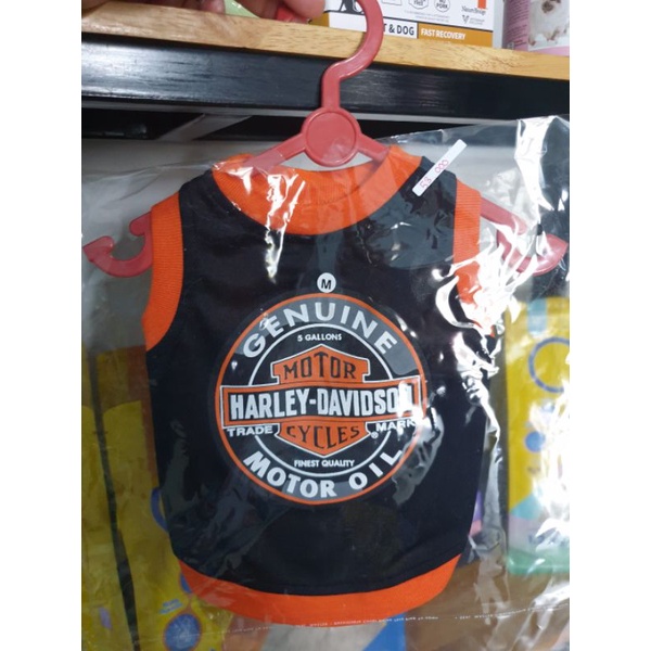 baju kaos kucing dan anjing kecil