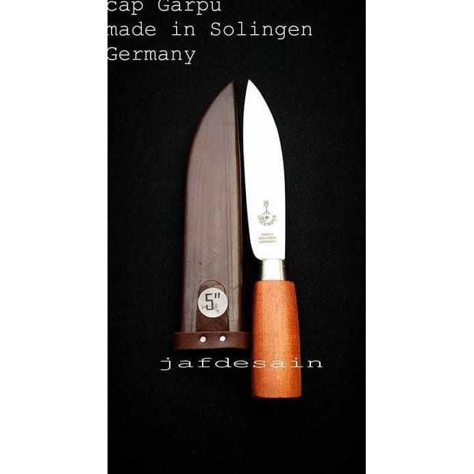 Pisau Cap Garpu 5" Asli 100% Made In Solingen Germany