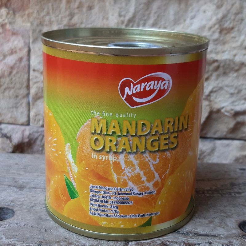 Jeruk Mandarin Kaleng / Mandarin Orange Naraya