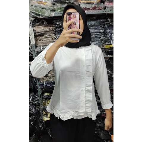 sale atasan baju khusus putih LD,104