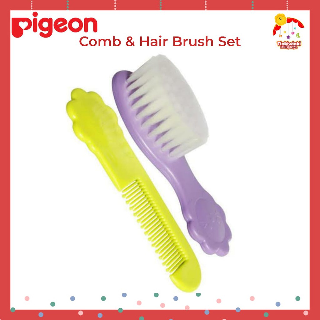 Pigeon Comb and Hair Brush Set