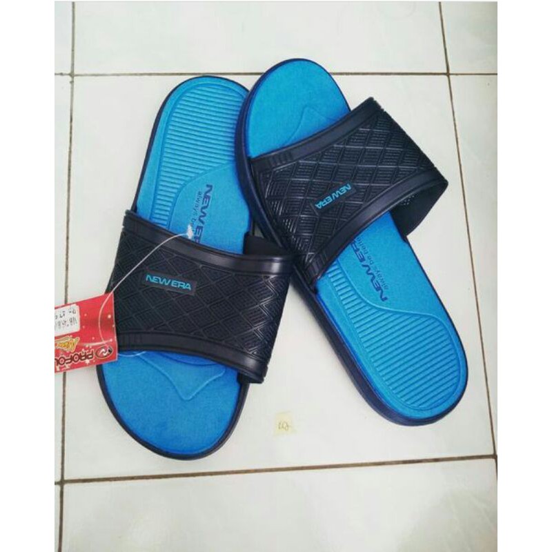 Sandal selop cowok keren New Era