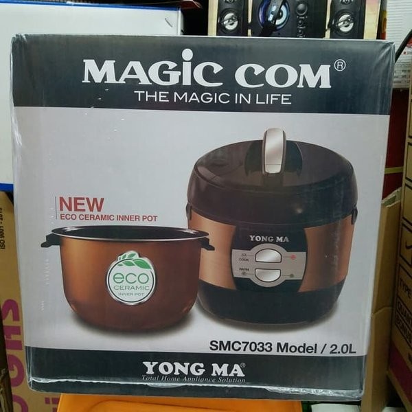 PROMO MAGIC COM YONGMA SMC 7033 SMC7033 2L PENANAK NASI SERBAGUNA