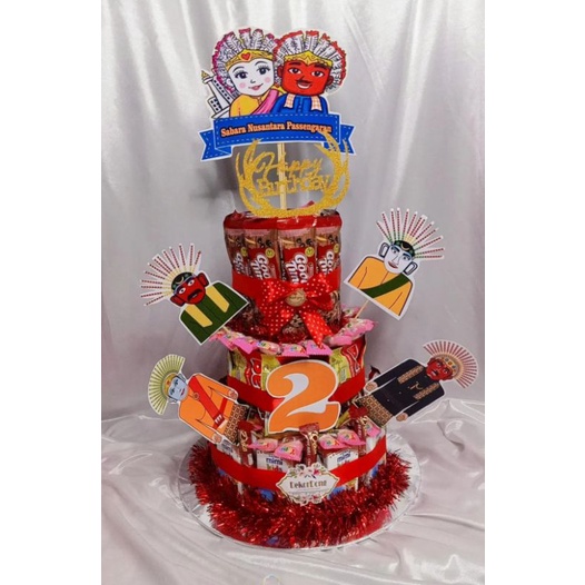 

Snack tower / snack susun & sudah termasuk uang tarik 40rb
