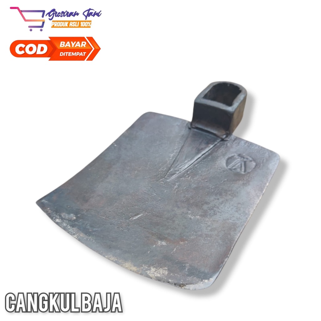 Cangkul Baja Isen Wojo Sepuh Oli Terbaik Super premium- Pacul Baja Asli 100% Anti Lengket Anti Gompe