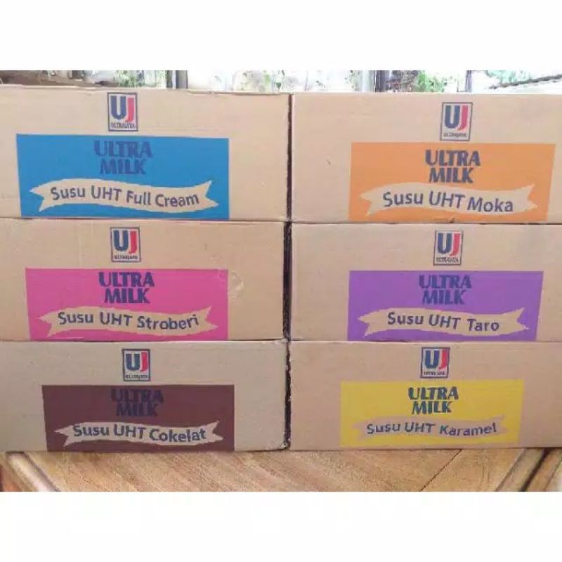

Susu Ultra Milk UHT 200ml / Karton
