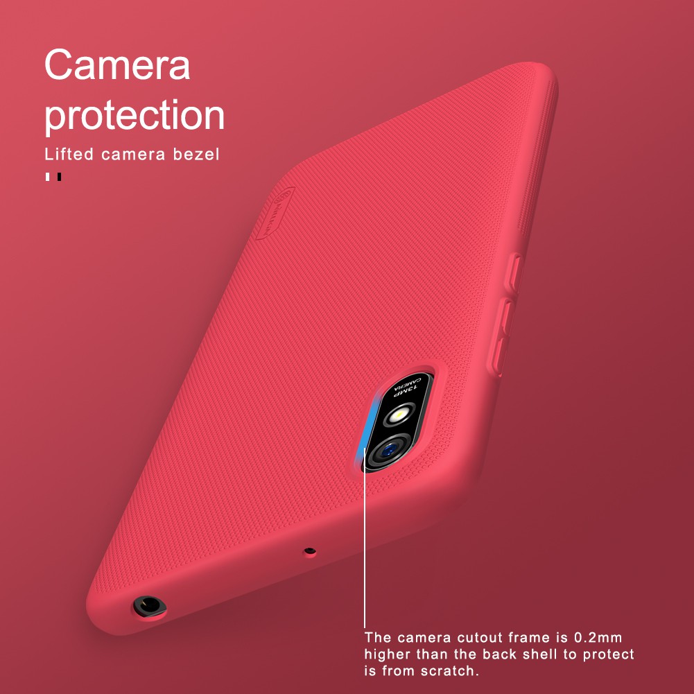 Hard Case Xiaomi Redmi 9A Nillkin Frosted Shield Casing Original