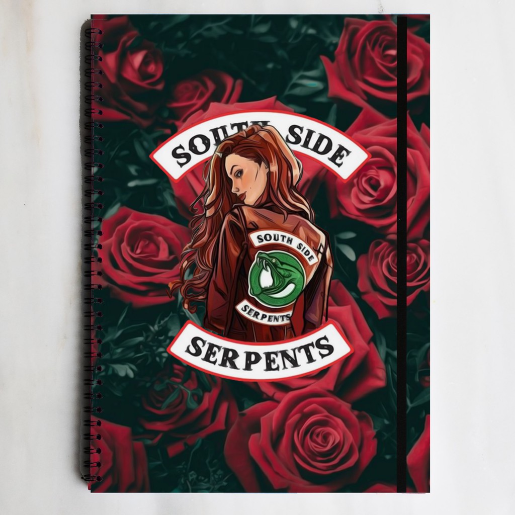

[RIVERDALE] SOUTHSIDE SERPENTS Spiral Ruled Notebook Diary Journal Office School Supplies Buku Tulis