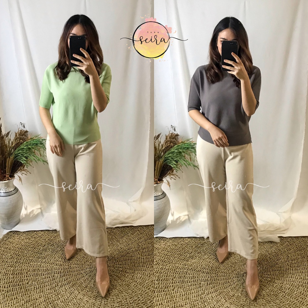 [BISA COD] HAREM PANTS - Celana Kulot Premium / Baju Bangkok Premium Import (tanpa atasan)