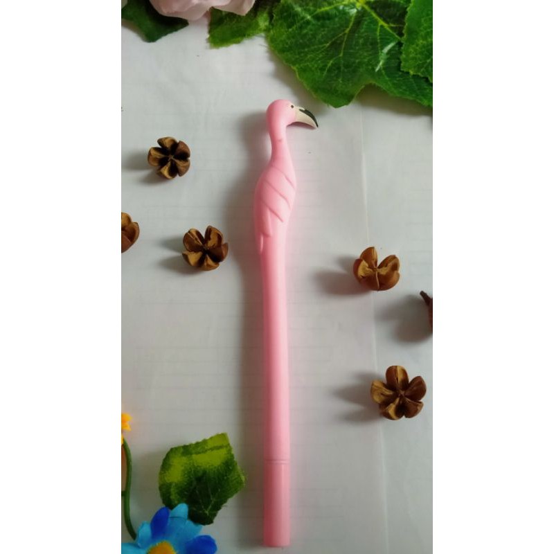 

❗PROMO PULPEN KARTUN❗AESTHETIC FLAMINGO PEN