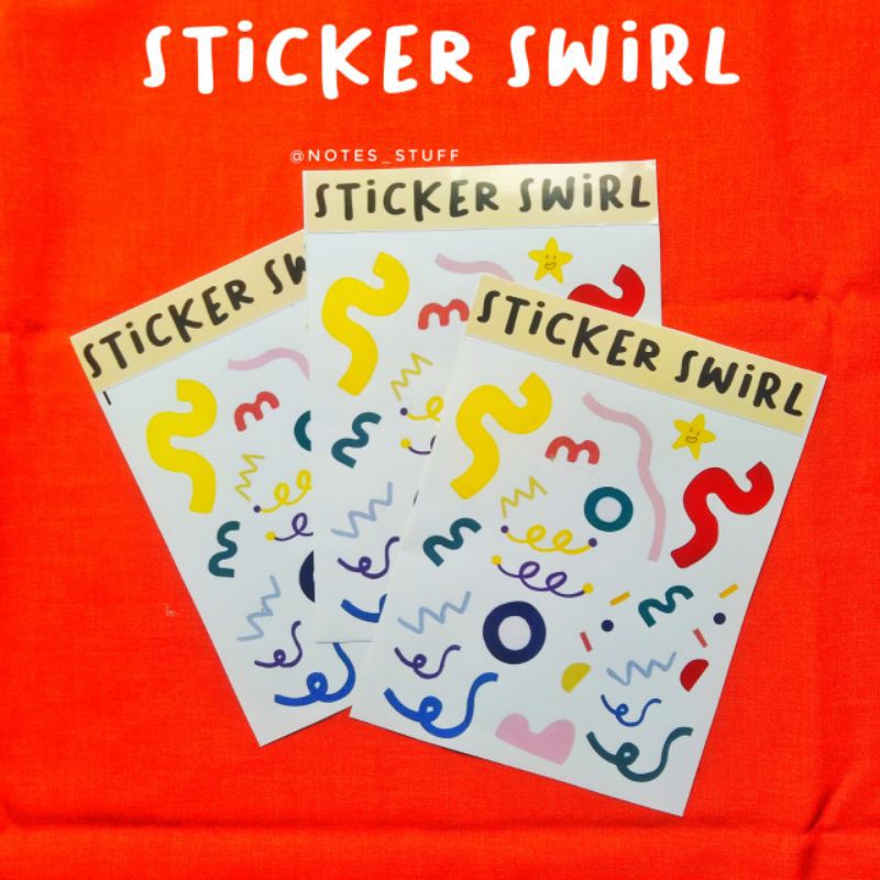 

STICKER SWIRL VOL.1