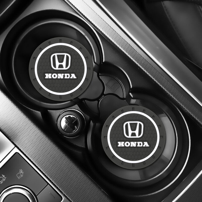 2 buah/set Rubber Car Anti Slip Mat Water Cup Bottle Holder Pads For Toyota Honda Nissan Mazda Mitsubishi Styling Accessories