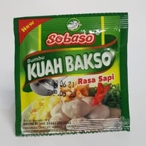 

Bumbu Kuah Bakso SoBaso 8gr (renceng) Eceran Rp 500