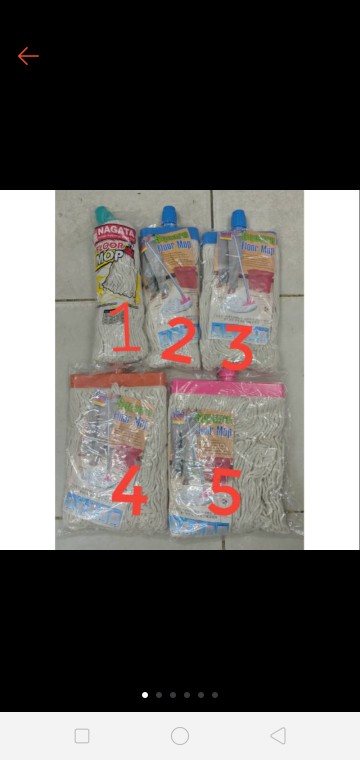 Refill Pel Nagata Katun (5 Ukuran)