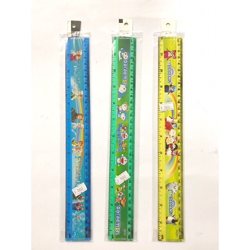 

Mistar Plastik 30cm Karakter