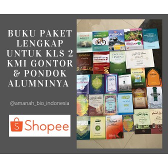 BUKU PAKET KELAS 2 KMI GONTOR/ BUKU BELAJAR KELAS 2 GONTOR/ JUAL BUKU PAKET LENGKAP KELAS 2 GONTOR