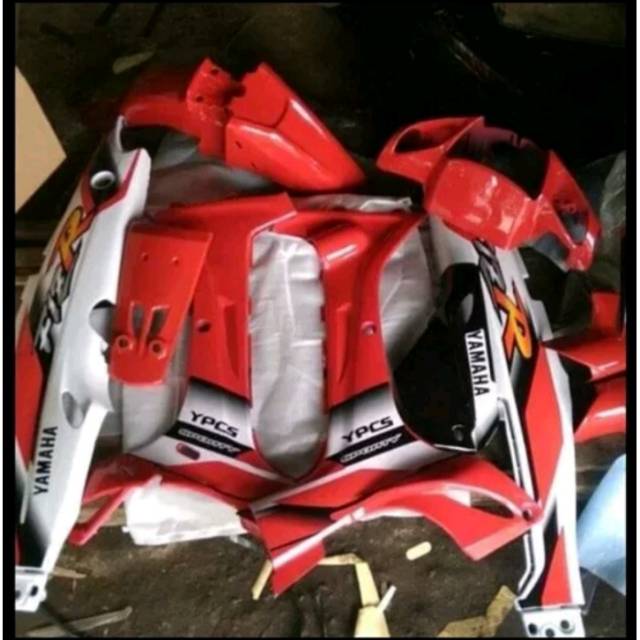 COVER BODY FULL HALUS YAMAHA FIZR | F1ZR MERAH PUTIH