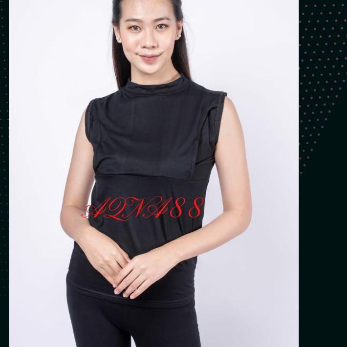 ☟ Manset Menyusui | Kaos Busui | Inner Busui Tanpa Lengan ►