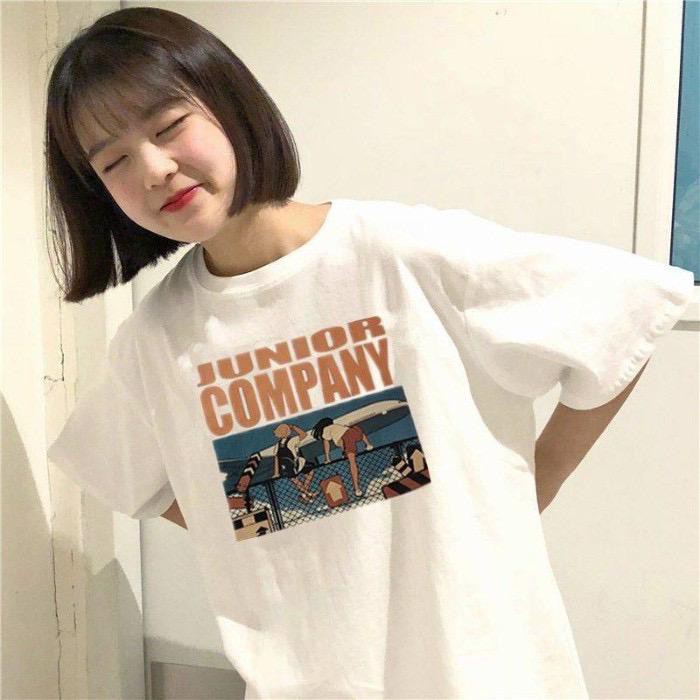 Oversize Junior Company | Oversize Wanita T-shirt Fit To XL