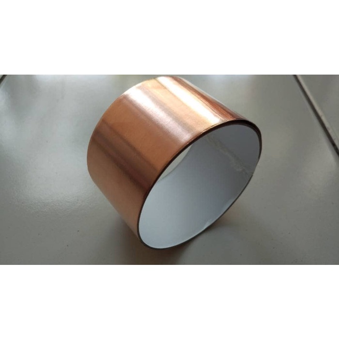 renjtb05t Copper Foil Tape / Copper Tape / Isolasi Tembaga - 50Mm X 1M Rg5A4Ed