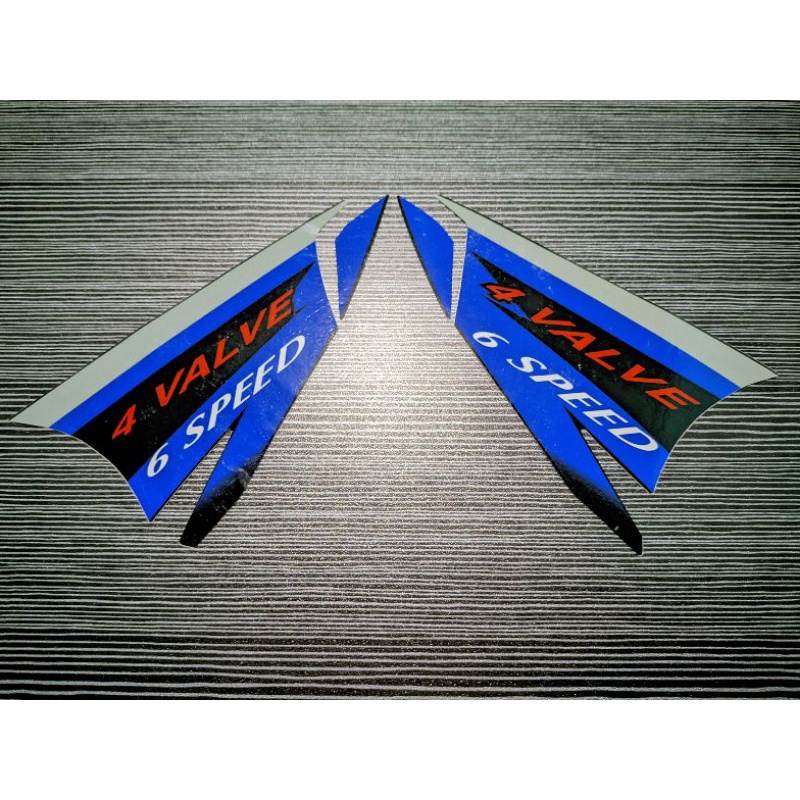 stiker cowling raider 150 black (custom)