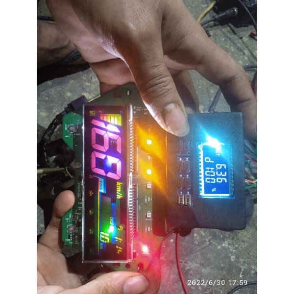 Stiker Speedometer LCD New vario 125/150 2019