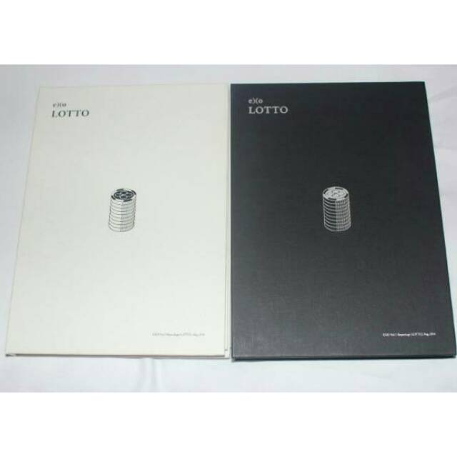 Exo lotto album - no pc / sealed
